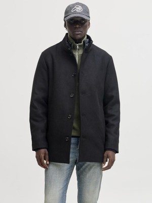 Jack&jones Jjedetroıt Coat Styd AW25 Erkek Kaşe Kaban