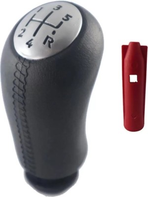 AutoAll Renault Clio 4 Plastik Model Deri Desenli  Vites Topuzu