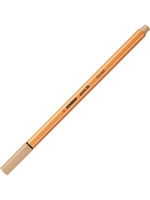 Kitabevimden Stabilo Keçe Uçlu Ince Kalem 88 Point 0.4 mm Ten Rengi 88/86