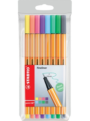Kitabevimden Stabilo Keçe Uç Kalem 88 8 Li Pastel Paket