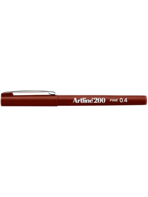 Kitabevimden Artline Fineliner 0.4 mm Kahverengi (12 Li)