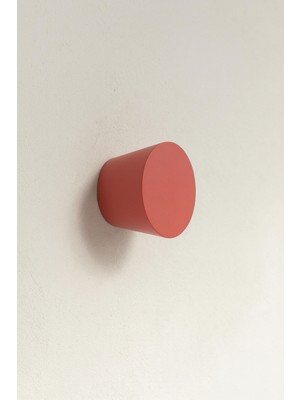 Orient Design Antik Pembe - İskandinav Stili Ahşap Koni Askı