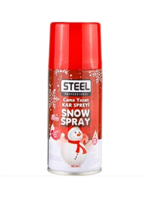 Steel Cama Yazılan ve Kaybolmayan, Kalıcı Kar Spreyi 150ML