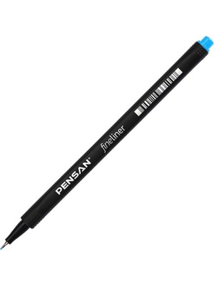 Kitabevimden Pensan Fineliner Keçe Uç Kalem Açık Mavi 6500-10-PKT