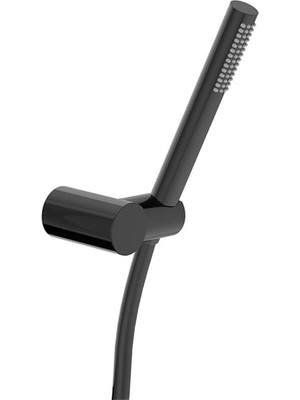 AyrStore Suit A4554339 1f El Duşu Takımı, Parlak Siyah