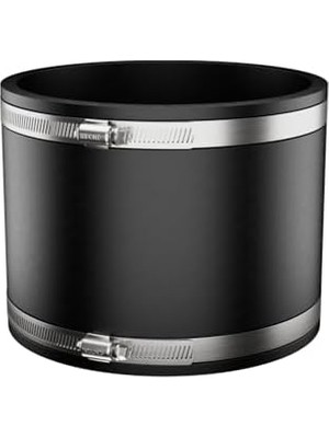 Storemax Fernco 1056-66 6 Inç Dökme Demir/plastik/çelik Tesisat Bağlantıları Için Esnek Pvc Boru Bağlantıları Siyah