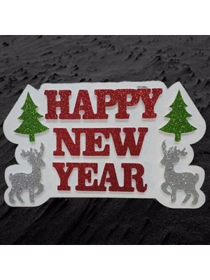 Empressco Çok Renkli Strafor Dekorasyon, Yeni Yıl Teması, Eğlenceli ve Canlı Tasarım