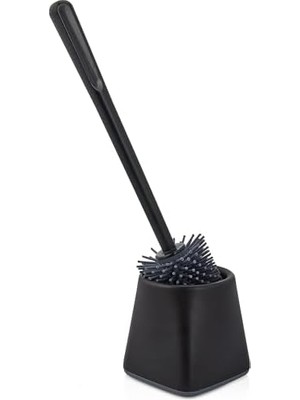 Storemax Silikon Wc Fırçası,klozet,tuvalet Temizleme Fırçası,yumuşak Uçlu Silikon Fırça (Siyah)