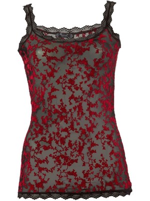 Moda Şahsenem Flok Desenli Atlet  2858