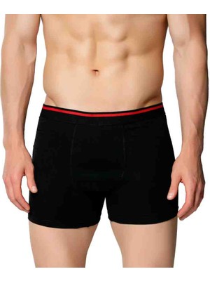 Sedef Yıldızı 1013 Erkek Likralı Boxer 3"lü Paket