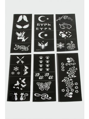 Marsilyan Hint Kınası Şablonları