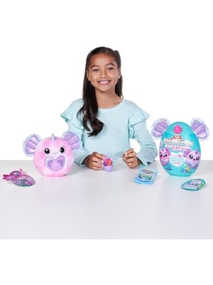 Storemax Rainbocorns Axolotlcorn Sürpriz Zuru, Kızlar Için Peluş Oyuncak 3+