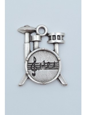 Alooya Bateri Gümüş Kaplama Kolye Ucu