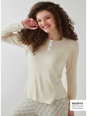 Kadın Uzun Kol Termal Pijama Takımı