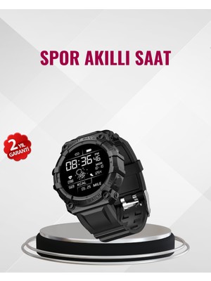 MegaSepet Nabız Ölçerli Akıllı Saat – Adım Sayar ve Kalori Ölçer Özellikli - ME001W-51TLW7