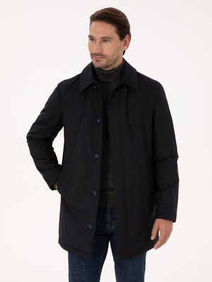 Cacharel Erkek Lacivert Gömlek Yaka Dolgulu Mont 50317522-VR033