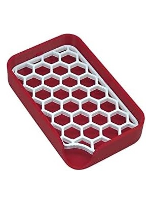 Storemax Çift Renk Sabunluk (Kırmızı - Beyaz)