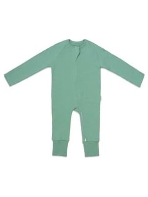 Storemax Organik Pamuk Çocuk Ayaklı Uyku Tulumu - 1 Tog - (18-24 Ay) - Mint Yeşili