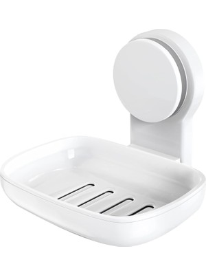 Storemax Duş Duvarı Sabunluk, Delme Gerektirmeyen Tasarım ile Sabunluk, Güçlü Vakum Emiş Yapışması ile Sabun Kutusu, Banyo Duş Küvet Mutfak Için Çıkarılabilir Sabunluk