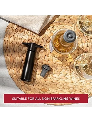 Storemax 0086341 0886360 Şarap Pompaları Için Tapa, 6'lı Blister, Gri, 6’lı Set