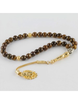 Marsilyan Kaplangözü Doğaltaş Tesbih 8 mm