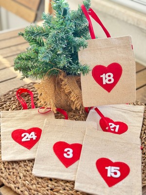 Empressco Beyaz Yılbaşı Ağacı Dekoratif Dilek Kesesi, Şık ve Zarif Süsleme Parçası