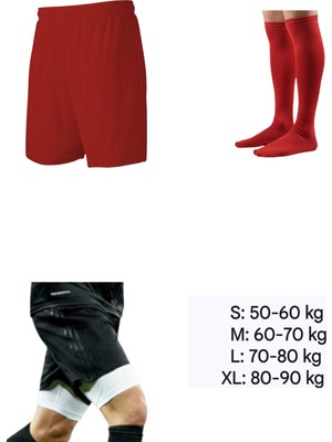 Bumerangspor Erkek Futbol Antrenman Bağcıklı Şort + Tozluk + Tayt