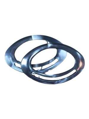 Çanta Sapı Yuvarlak Siyah Beyaz 18 cm