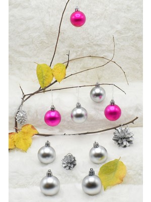 Empressco 12 Parça Çok Renkli Yılbaşı Süsleri, Hediye Paketi, Ev Dekorasyonu