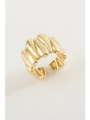 Marsilyan Oval Metal Yüzük