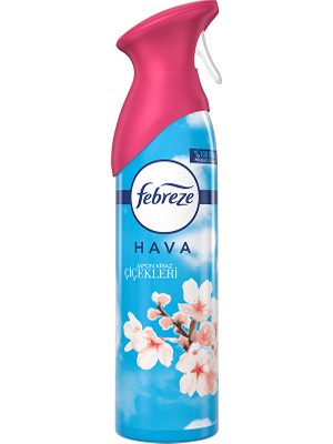 Febreze Oda Kokusu Aerosol 185 ml Japon Kirazı (3 Adet)