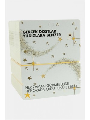 Marsilyan Yazım Hatalı Yıldız Bileklik Kartı