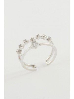 Marsilyan Yıldız Zirkon Taşlı Yüzük