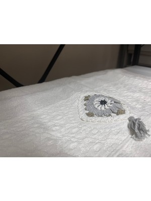 Çapa Home Işleme Detaylı El Yüz Havlusu