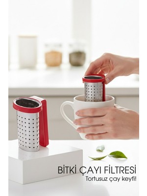 Transformacion Bitki Çayı Filtresi - Her Bardağa Uyumlu, Tortusuz Demleme 722446