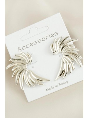 Marsilyan Kanat Yeni Sezon Metal Küpe