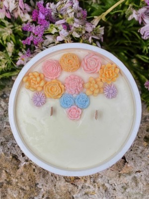 Dekoratif  %100 Soya Mum | Özel Tasarım Kaplar  | Ev Dekorasyonu, Hediyelik ve Aromaterapi Için Zarif Seçenek