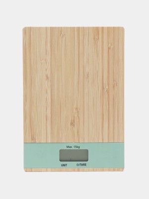 Tp Ahşap Lüks Dijital Ekranlı 15 kg 1 gr Çok Şık Hassas Elektronik Mutfak Terazisi