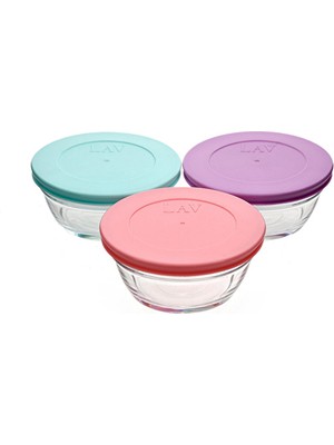 Lav Master Saklama Kabı Seti 3lü 250CC (4 Adet)