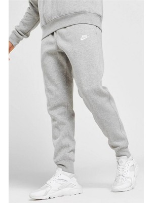 Nike Nsw Clup Jogger Erkek Gri Şardonlu Eşofman Altı