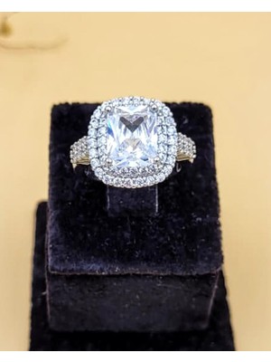 Nevoka Regalia Silver Zirkon Tek Taş Yüzük