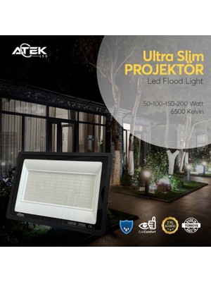 Buğz Ultra Slim Projektör Dış Mekan LED Işık