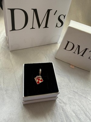 DMs Silver Kırmızı Ev Gümüş Charm'ı