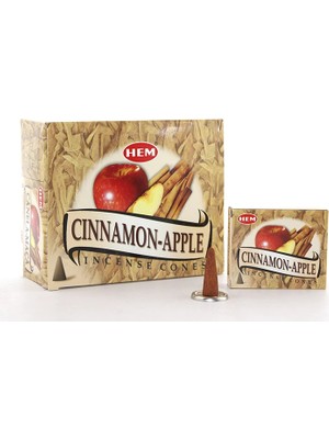 Zenvia Cinnamon Apple Aromalı Konik Tütsü