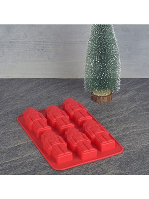 Tohana Kurşun Asker Yılbaşı Silikon Kek Kalıbı (4 Adet)