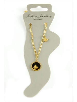 Marsilyan Kelebek Sedef Lüks Çelik Halhal