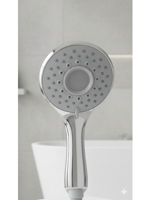 Yapı Kalite Defne Krom Rengi Gövdeli 3 Fonksiyonlu El Duşu