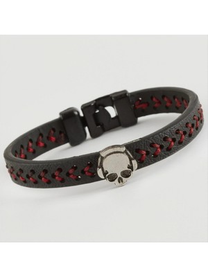 Marsilyan Kuru Kafa Kaliteli Suni Deri Bileklik