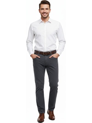 Polo Casimo Erkek Regular Fit 5 Cep Kadife Pantolon 320 BGL-ST05054