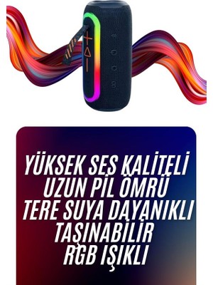 Fantastik Store Bluetooth Hoparlör Uzun Pil Ömrü Taşınabilir Yüksek Ses Kaliteli